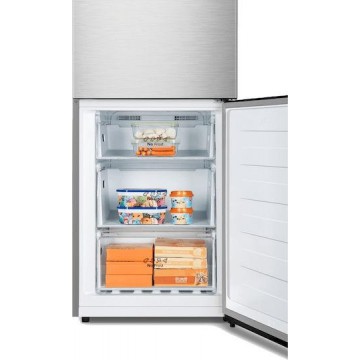 Hisense RB390N4CCD Ψυγειοκαταψύκτης 314lt Υ189xΠ59.5xΒ59cm Inox